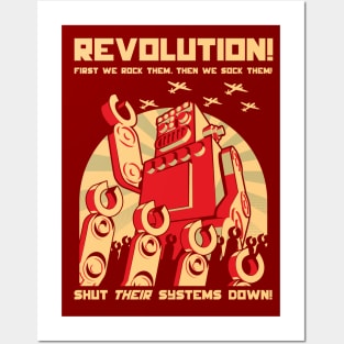 Robot Revolution Posters and Art